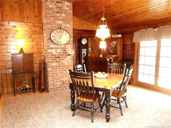 Dining area with French Doo...