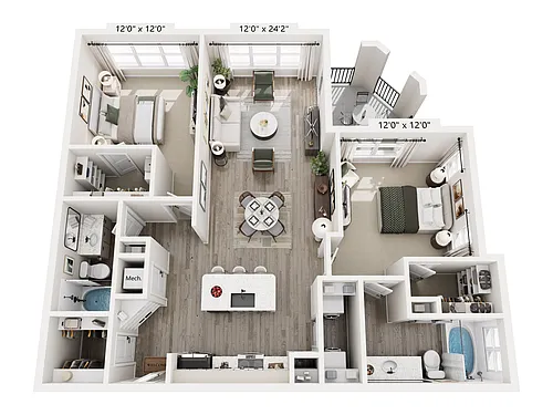 Floor plan C5a