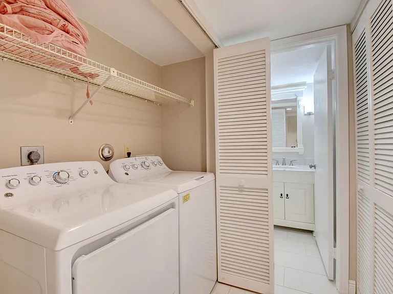 New washer and dryer