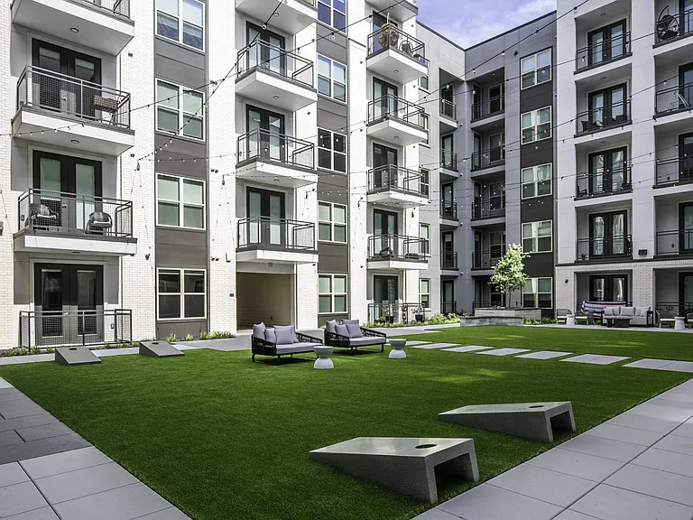 Active Courtyard with Lawn Games