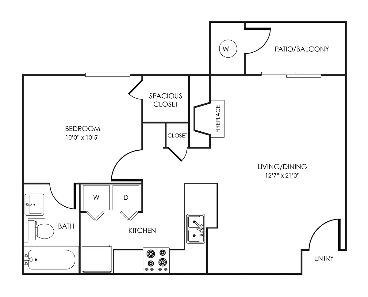 Floor plan Lantana