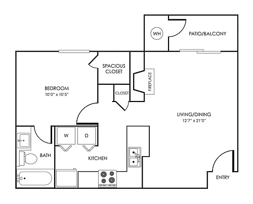 Floor plan Lantana