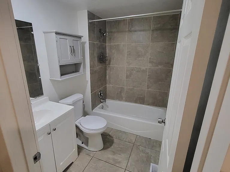 Bathroom with extra storage