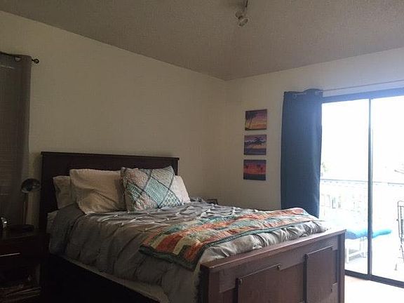 Master Suite with Attached Bath and Views plus door leading