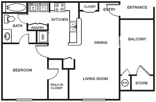 Floor plan A1/A2