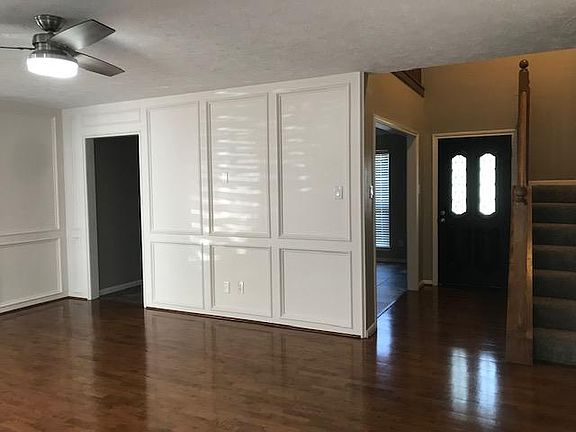 view from den into entry