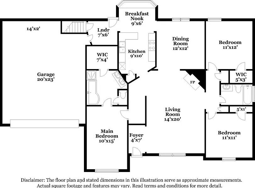 3 bed, 2.0 bath, 2010 sqft, $2,255 — Photo 3