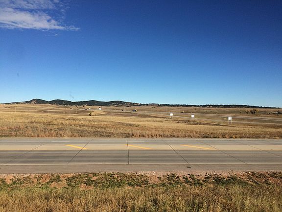View from apartments of the Black Hills foothills