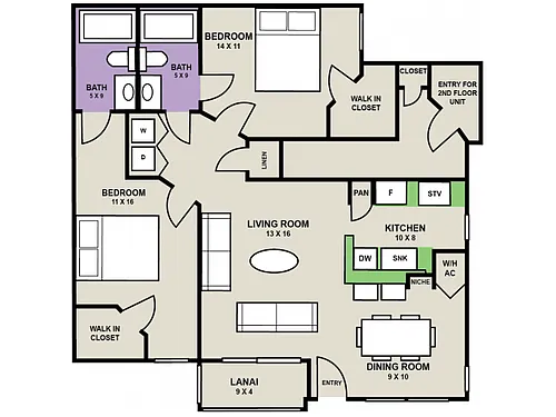 Floor plan The Osprey