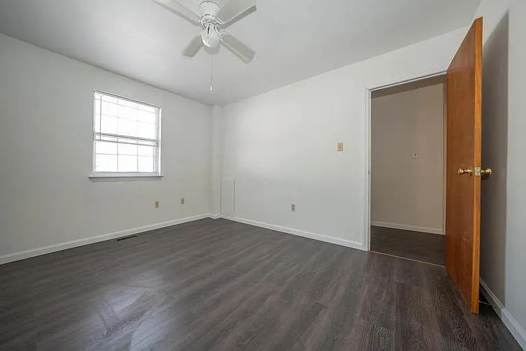 Bedroom B in 2-bedroom subunit