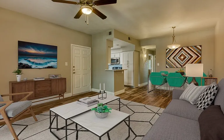 Renovated Living Room
