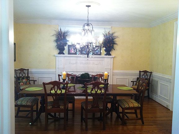 Fireplace in the Dining Room
