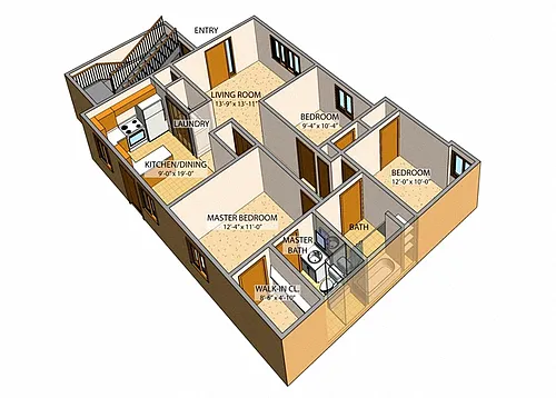 Floor plan Stonington Park