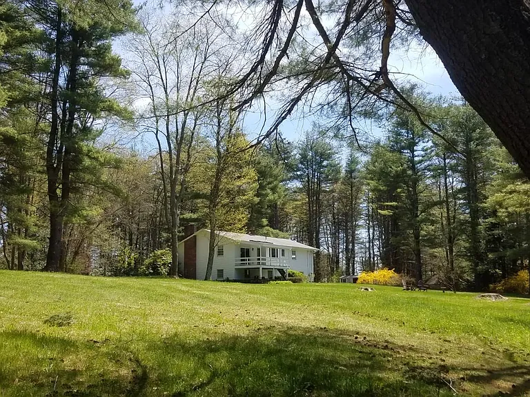 West lawn