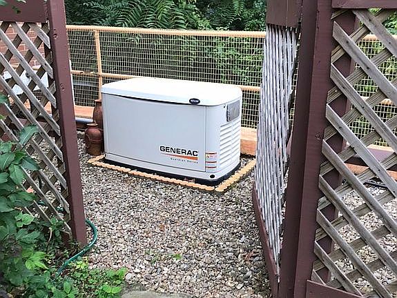 Full house standby generator