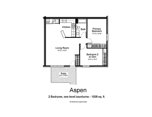 Floor plan Aspen