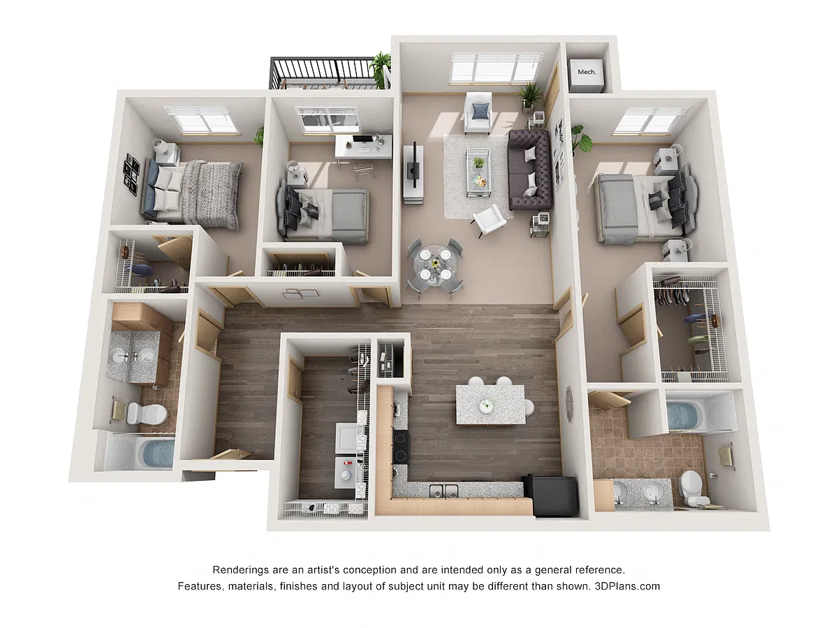 Floor plan Solis