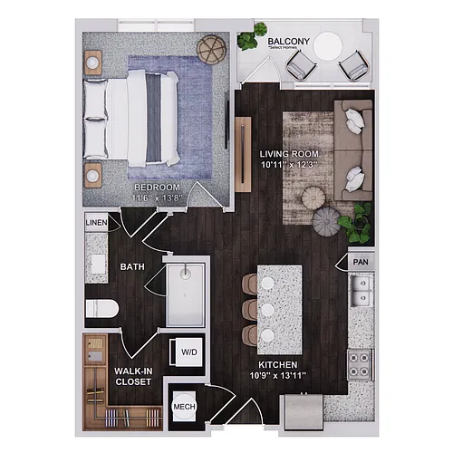 Floor plan A1