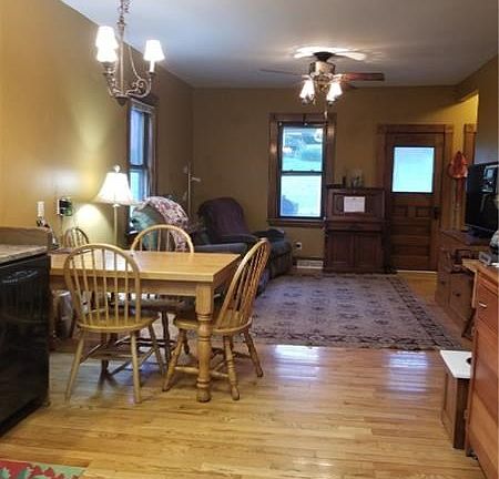 Kitchen into the Living Room