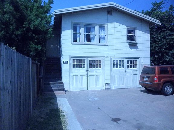 Rear Building 1129 Park Ave. Stairs to Living Room