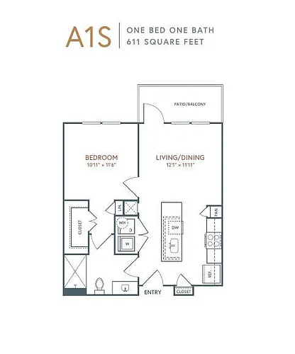 Floor plan A1S