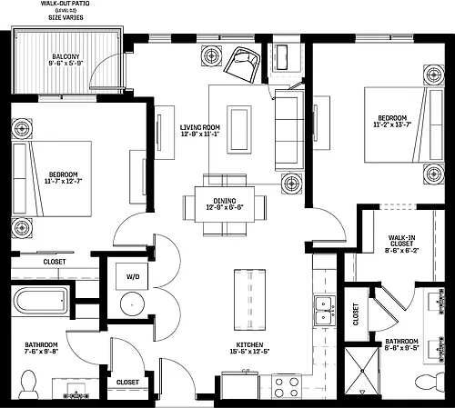 Floor plan B3