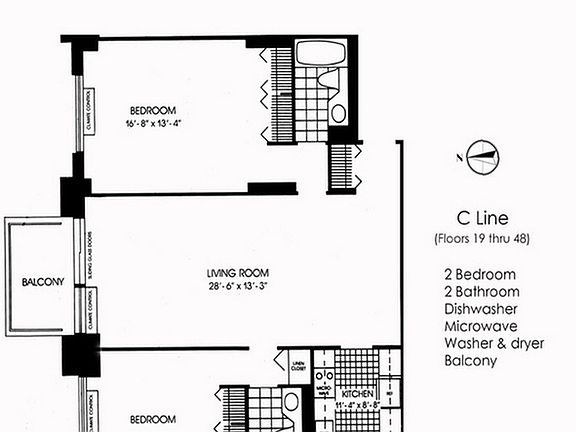 2nd image of 145 W 67th St APT 33C