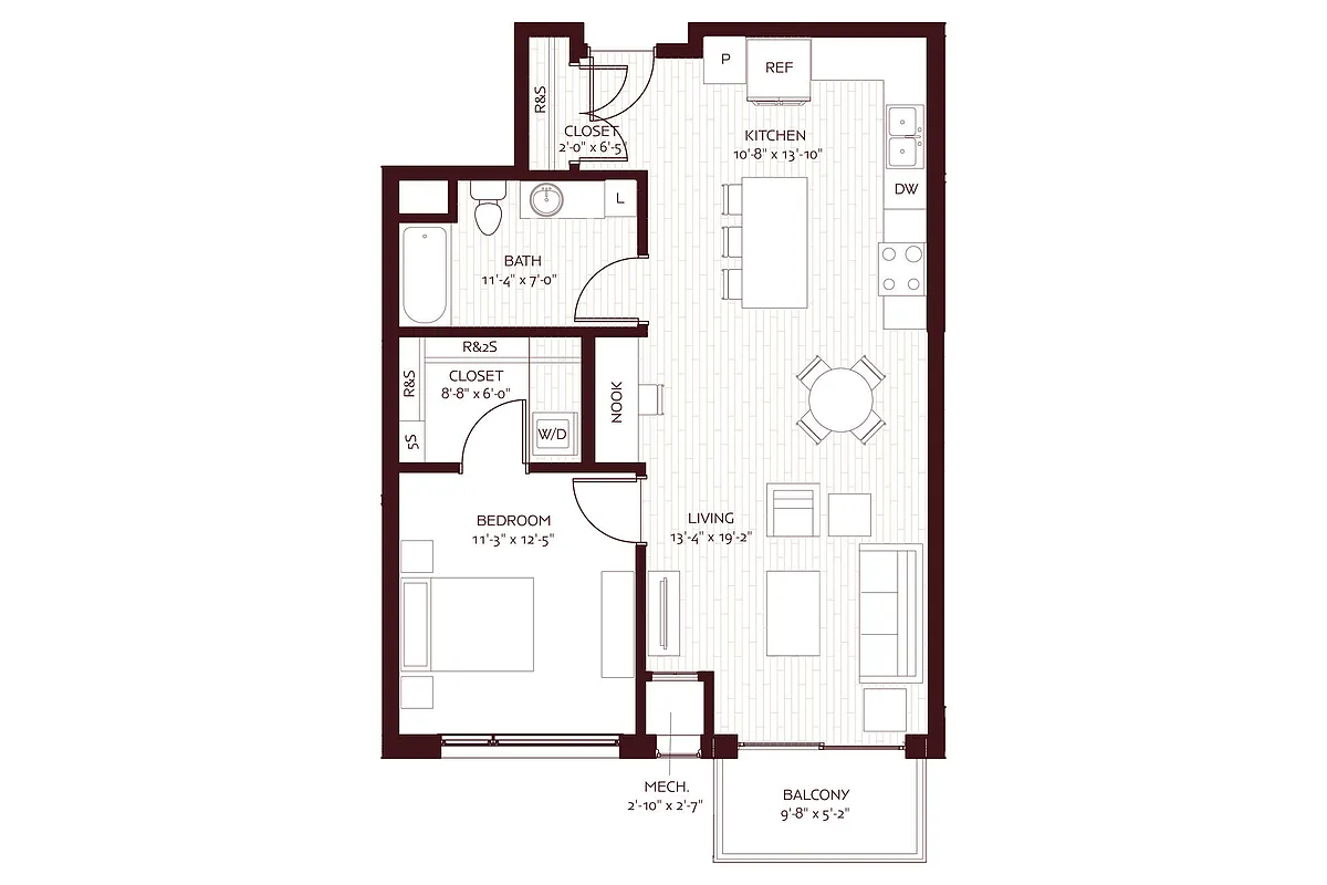 Floor plan Prosecco