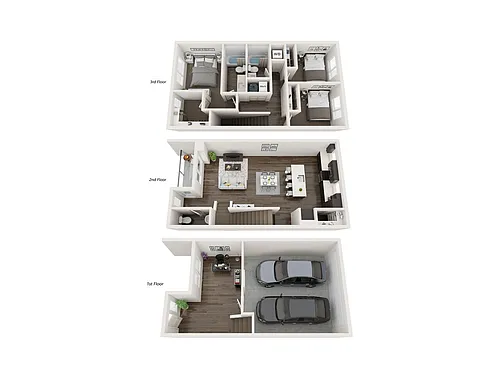 Floor plan TH-3b