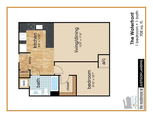 Floor plan The Waterfront-#22 Corner