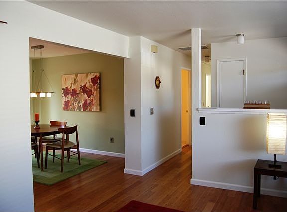 Entry with Bamboo Floors