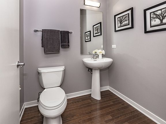 First floor half bathroom