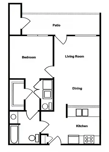 Floor plan The Wren