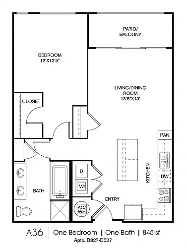 Floor plan A36