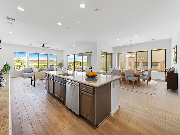 Virtually Staged Kitchen Dining