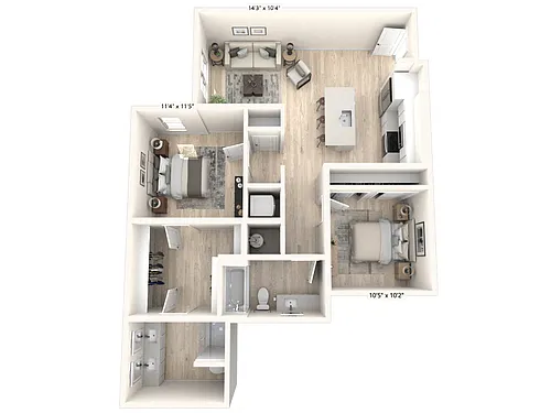 Floor plan B6