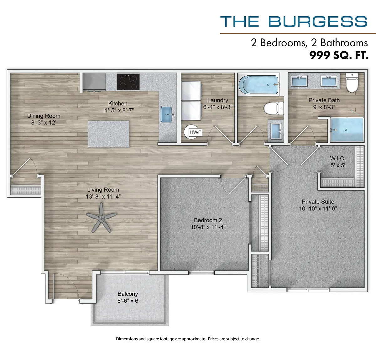 Floor plan Burgess