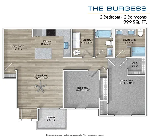 Floor plan Burgess