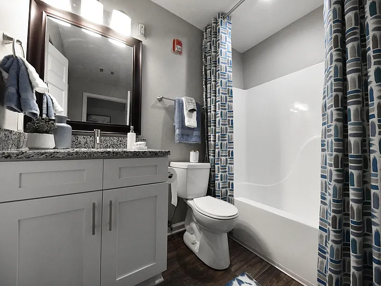 Granite Counters and Custom Tile Baths