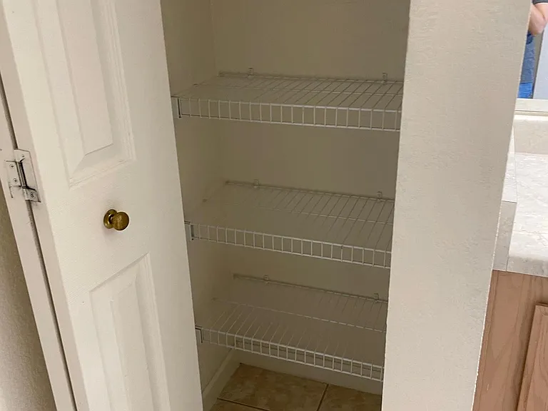 Master Bathroom Pantry