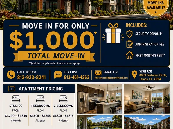 Woodridge at Carrollwood Apartments