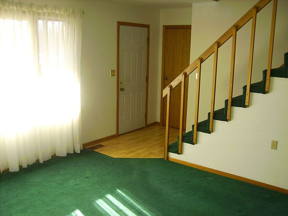 family room and stairway