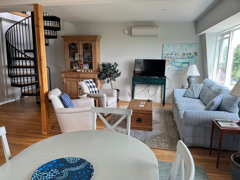 Dining area looking towards living room