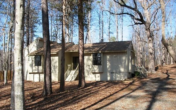 Single Level Home With Great Privacy on 1.17AC Chapel Hill Carrboro Schools!