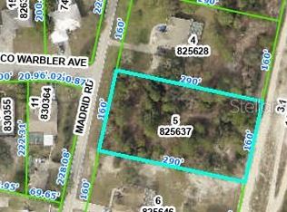 Madrid Rd, Weeki Wachee, FL 34613