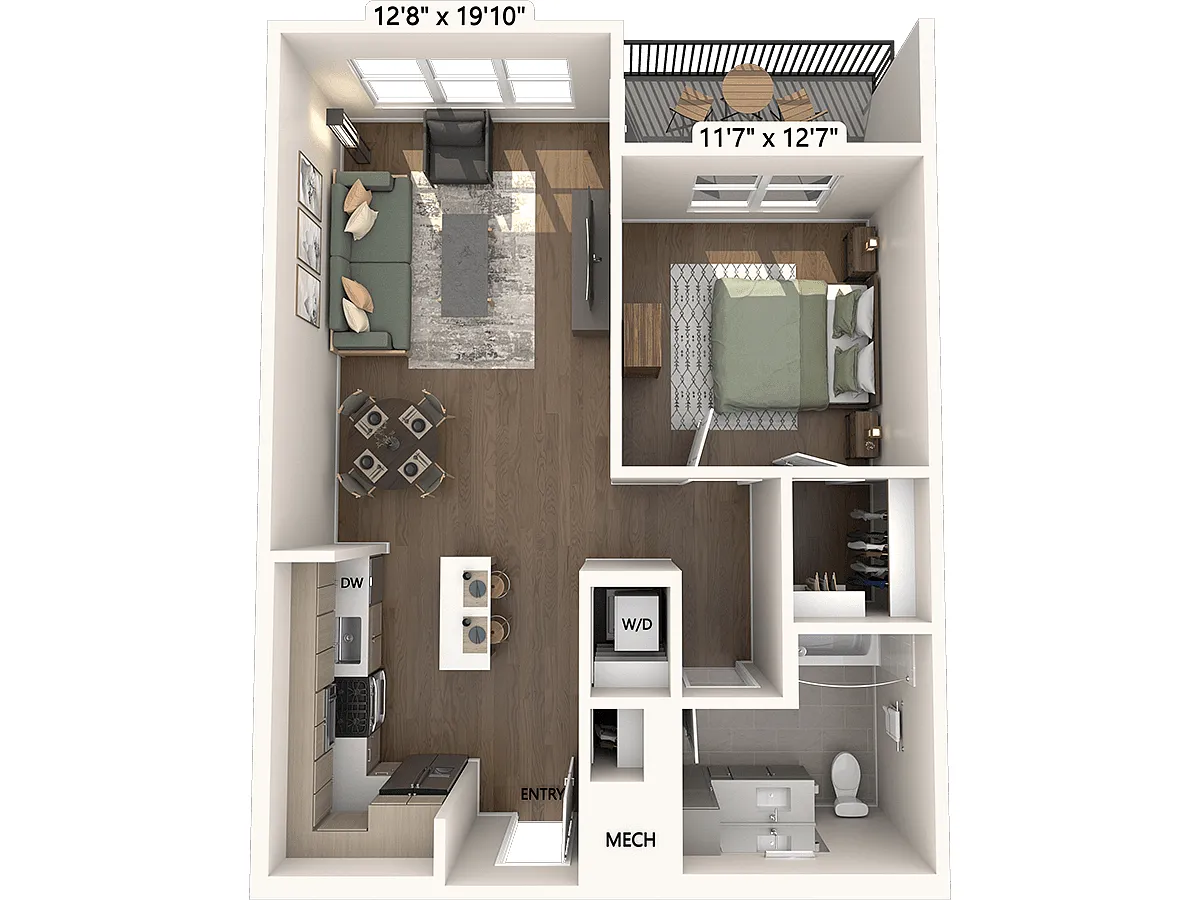 Floor plan AM19-A