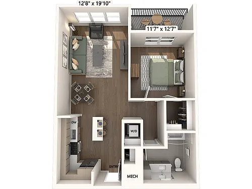 Floor plan AM19-A