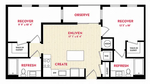 Floor plan B04A