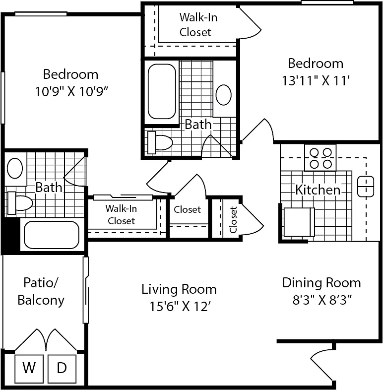 Floor plan Plan B