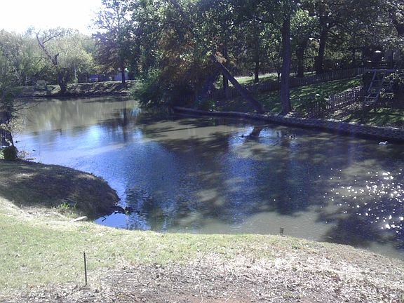 Is that a pond???